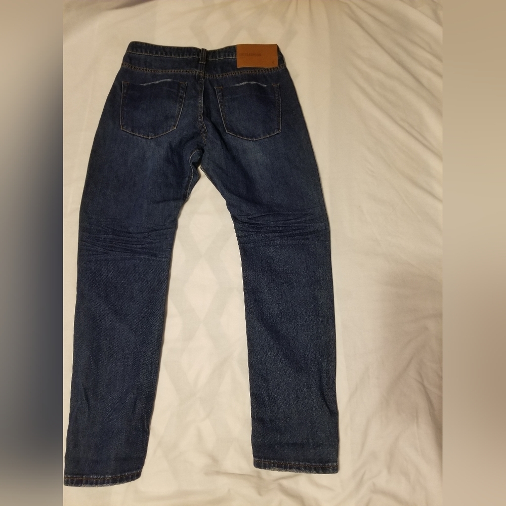 NWT Oneteaspoon Est 2000 Jeans Women's Size 24 Color Blue Moon - Picture 8 of 12